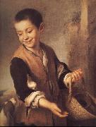 Bartolome Esteban Murillo Boy with a Dog Germany oil painting artist